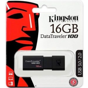Memoria Kingston 16gb Usb 3.0 Dt100g3/16gb Win Mac Alta Velo